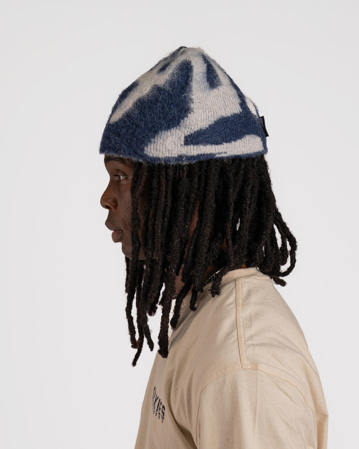 Gramicci MOHAIR BURLY RUNNINGMAN BEANIE | G5FA-151-MNI | AFEW STORE